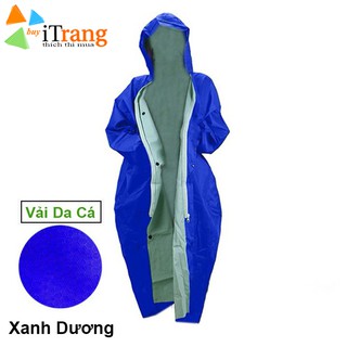 Áo Mưa Dây Kéo Vẩy Cá