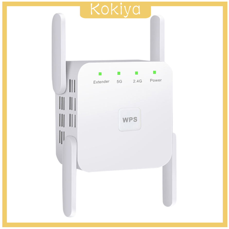 Bộ Khuếch Đại Sóng Wifi Không Dây 1200mbps 2.4g 5g 4 Ăng Ten | BigBuy360 - bigbuy360.vn