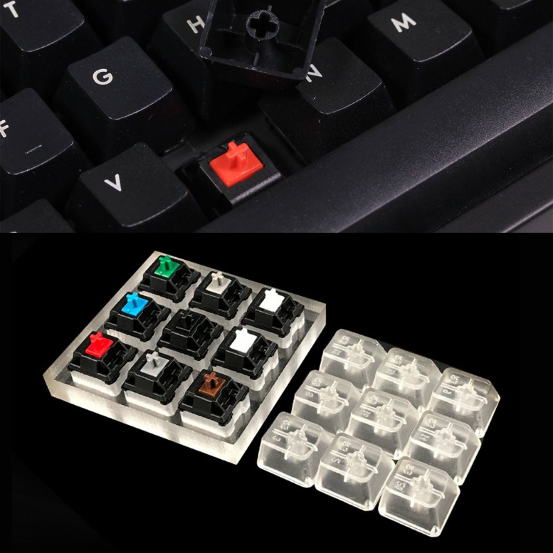 Bộ 9 Phím Cơ Kiểm Tra Bàn Phím Cơ Cherry Mx