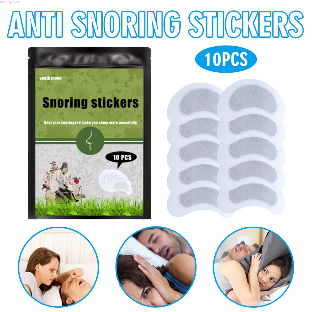 [Hàng mới về] Set 10 miếng dán chống ngáy khi ngủ