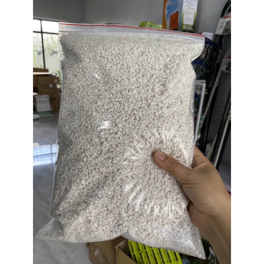 Đá perlite gói 400gram chuyên dùng trồng cây