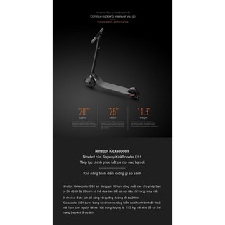 Xe scooter điện Ninebot KiskScooter ES1