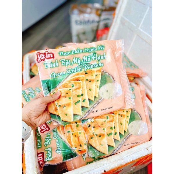 Bánh bột mỳ mỡ hành thơm ngon ăn vặt 525g