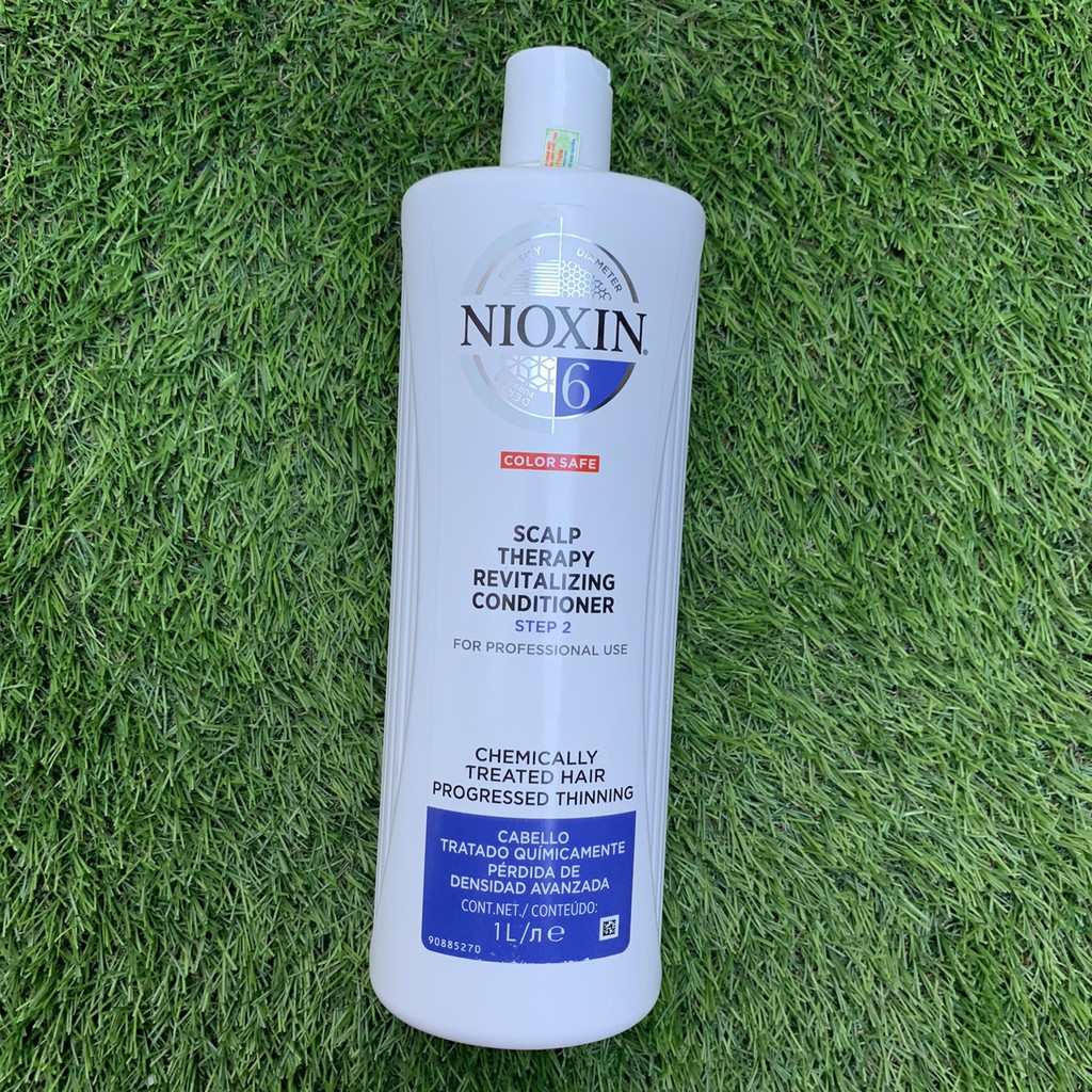 Dầu xả chống rụng tóc Nioxin System 6 Conditioner 1000ml ( New 2019)