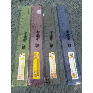 Thước nhựa tl sr-02 happy day 20cm