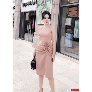 Đầm dự tiệc body rút dây QT
