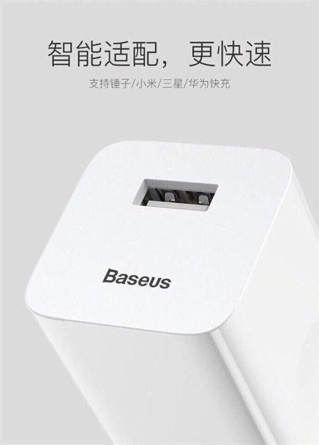 [ĐỔI MỚI 1 năm] Củ sạc nhanh Baseus Wireless Charging Quick Charge 3.0