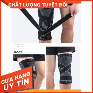 HÀNG CAO CẤP -  Bó ĐẦU Gối Chính Hãng -Bó Gối cho Đá Bóng, Tập Gym, Bóng chuyền... - hỗ trợ dây chằng, giãn dây chằng  -