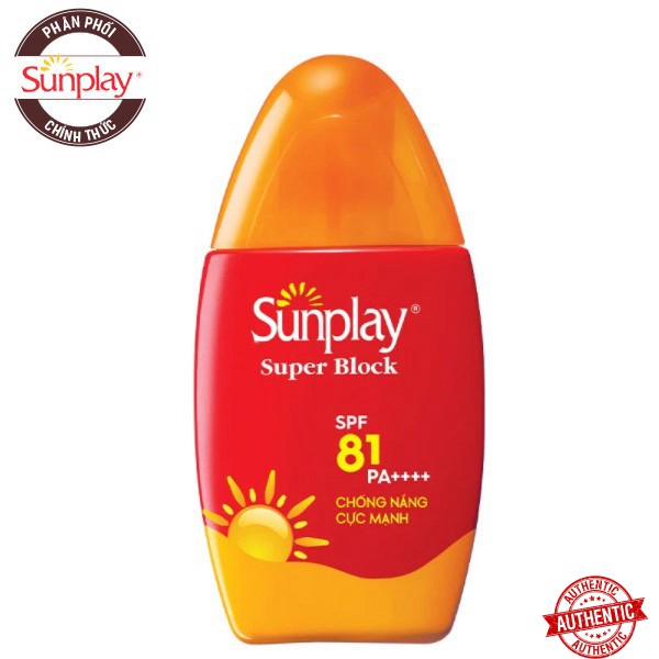 [Mã giảm giá] Sữa Chống Nắng Cực Mạnh Sunplay Super Block SPF81/PA++++
