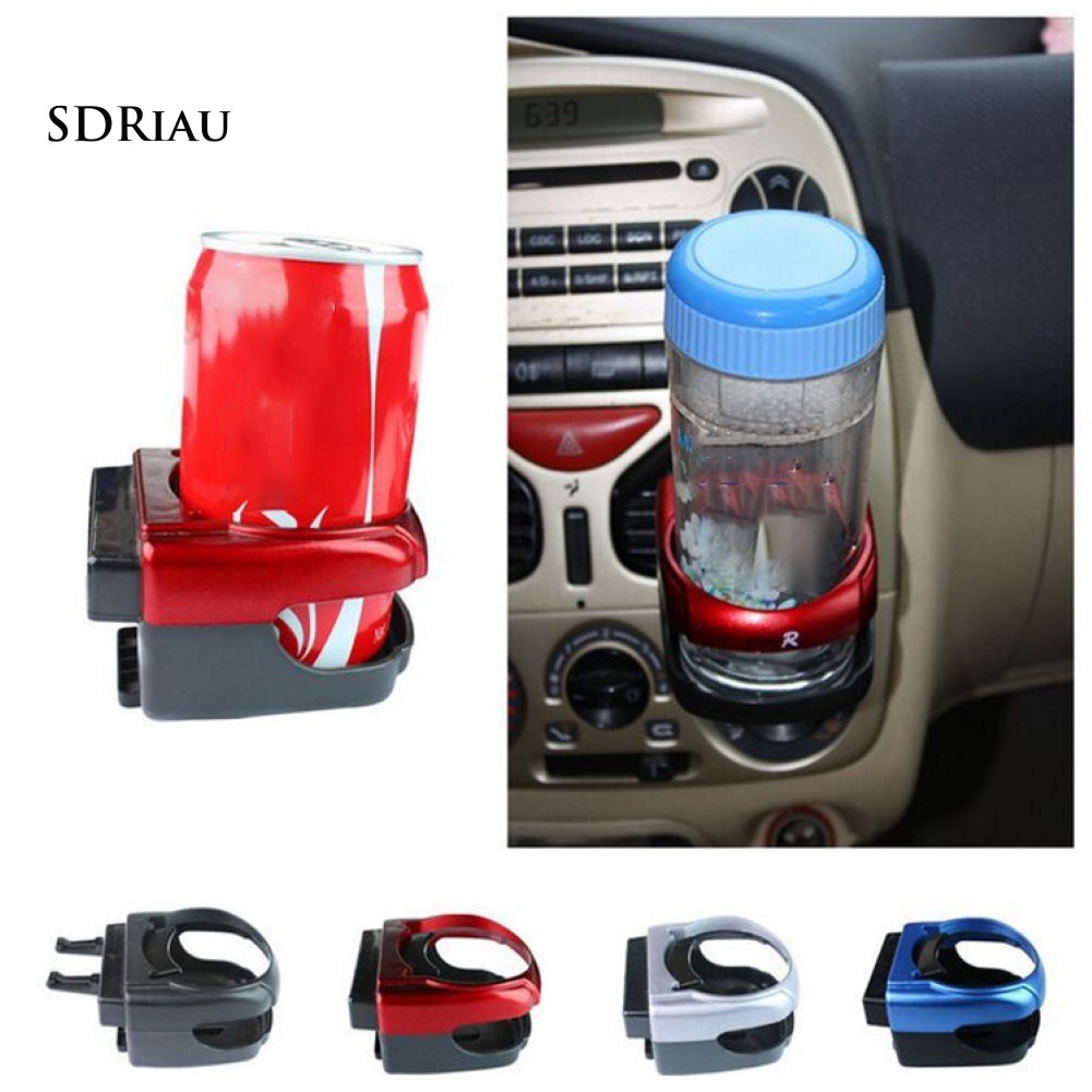 Giá đỡ lon cốc chai nước thông gió trên xe ô tô đa năng