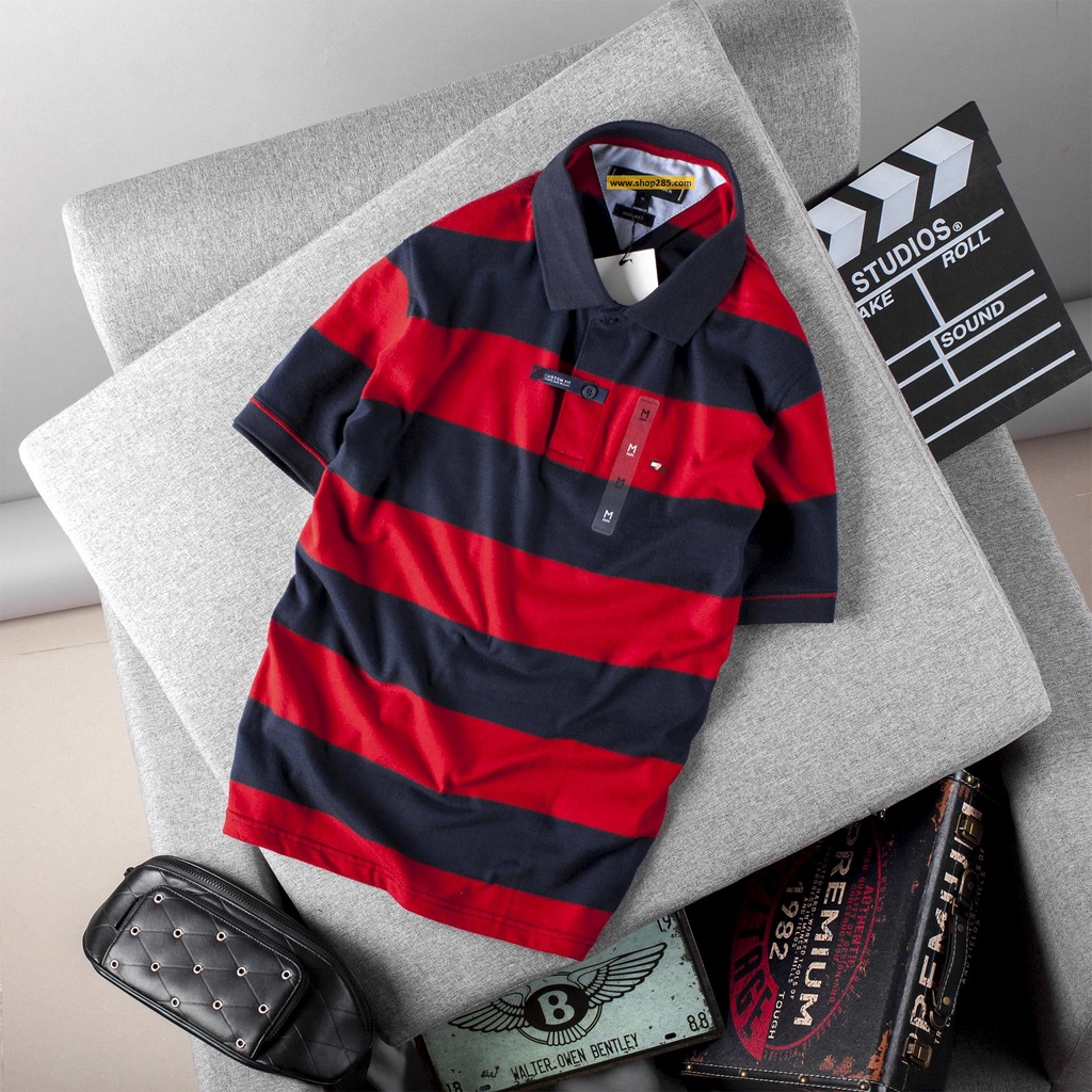Áo thun Polo Sọc Ngang Basic SLIMFIT | Với 5 tông màu ! Mã polo lần này đẹp hết ý , ae nào sờ vào cũng băm 2-3c !