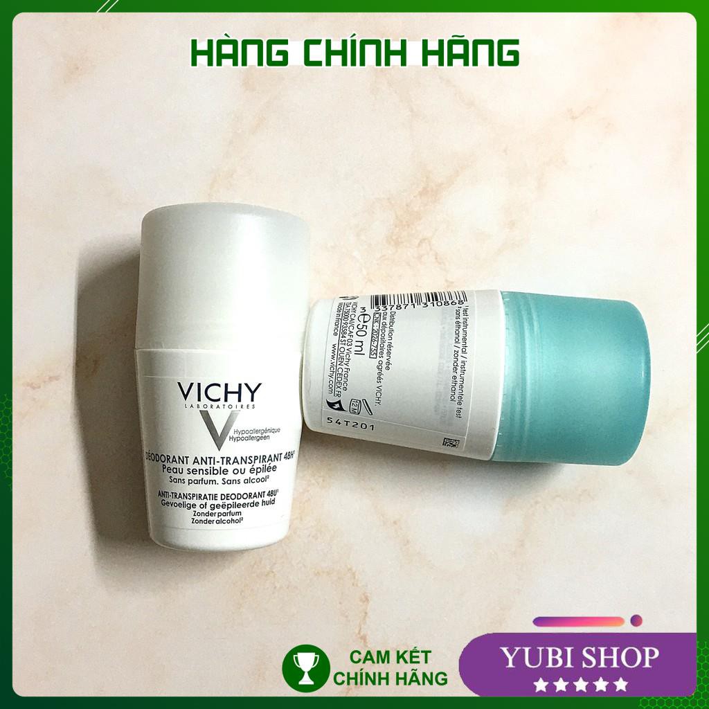 LĂN KHỬ MÙI VICHY PHÁP - KHÔ THOÁNG VÙNG DA DƯỚI CÁNH TAY 48H VICHY - 50ML