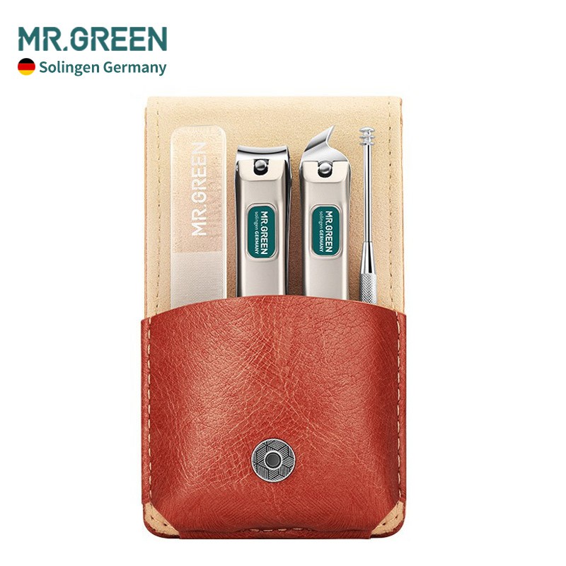 Set 3 món dụng cụ chăm sóc móng tay MR.GREEN bằng thép không gỉ