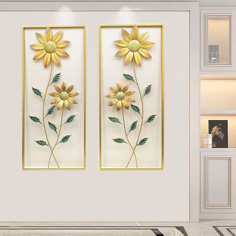 Bộ Tranh Sắt Treo Tường Decor Nghệ Thuật size 85*31cm