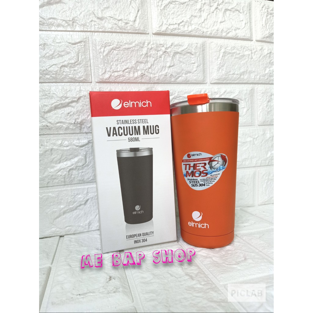 CỐC GIỮ NHIỆT INOX ELMICH 580ML