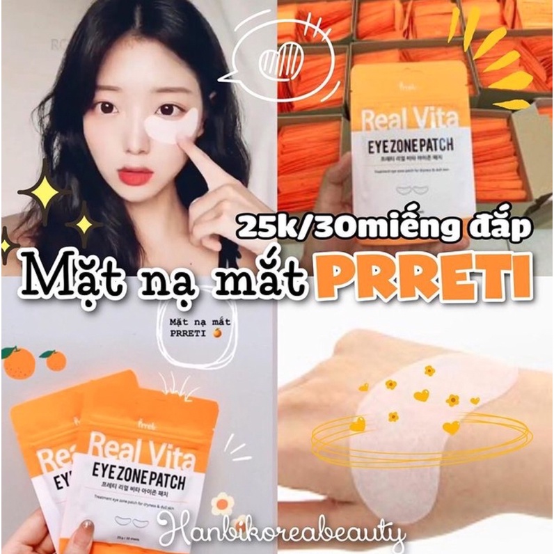 MẶT NẠ MẮT PRRETI 🍊🍊