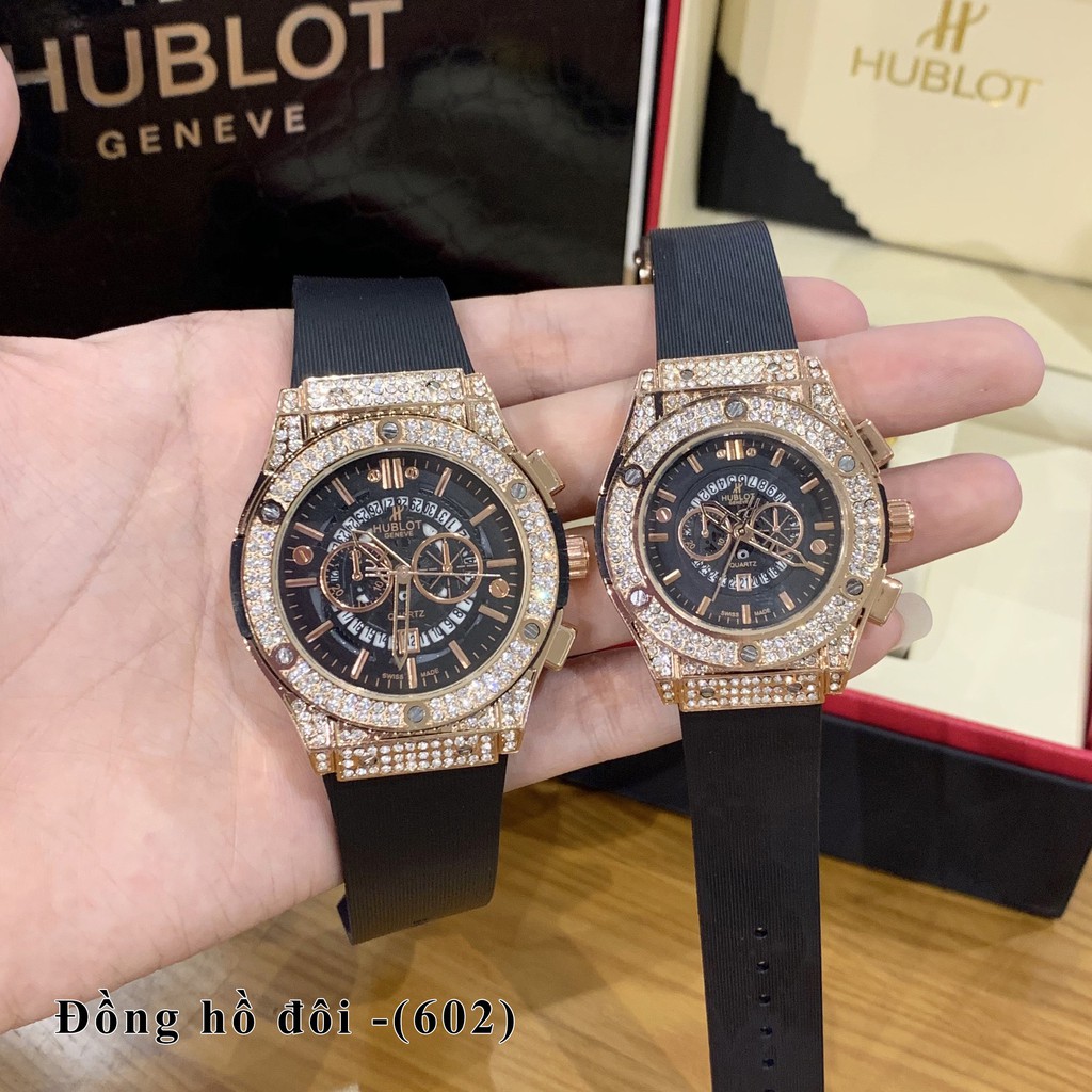 [Hublot nam] Đồng hồ nam nữ Hublot - unisex cặp đôi dây cao su - Bảo hành 12 tháng - Shop6906 | BigBuy360 - bigbuy360.vn