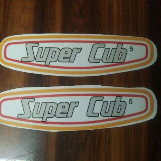 Bộ tem dán bình xăng Cub 80