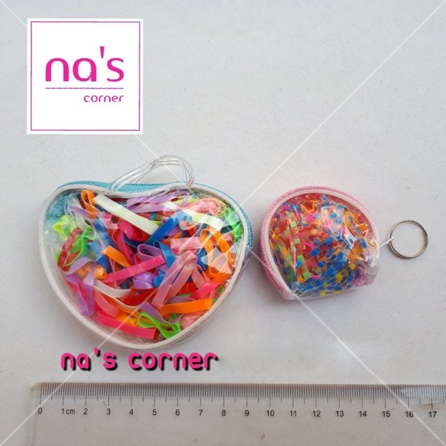 Ví thun cột tóc tiện lợi mini