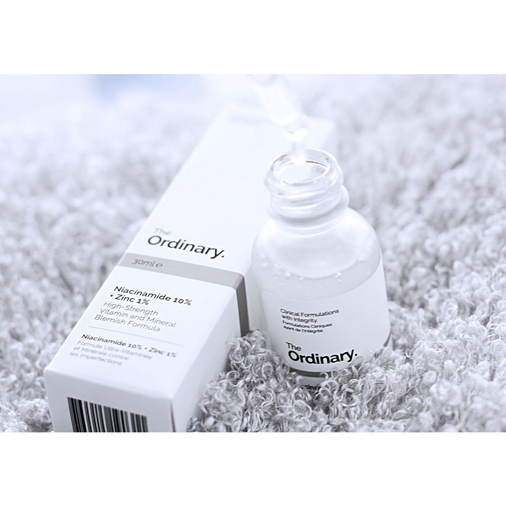 The ordinary niacinamide 10 zinc 1, Serum ordinary chính hãng 30ml , 60ml- TOTO shop