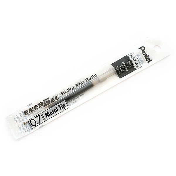 Ruột bút Pentel Energel Roller Pen Refill - Metal tip 0.7mm - Màu đen (Black)