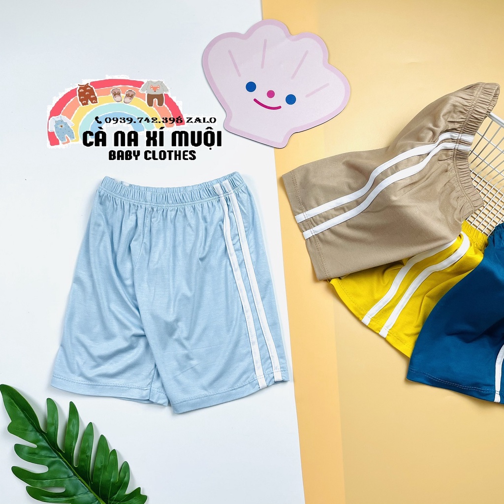 FULLSIZE10-29KGSet 4 Quần Thun Lạnh Minky Mom Hàng Chuẩn Hoạ Tiết Dể Thương Cho Bé Gái Bé Trai, Đủ Màu