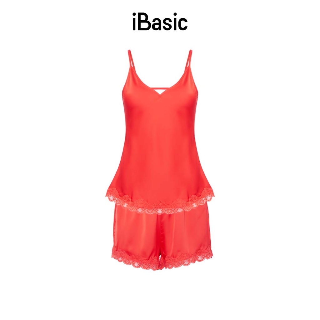 Bộ đồ mặc nhà satin iBasic HOMY015