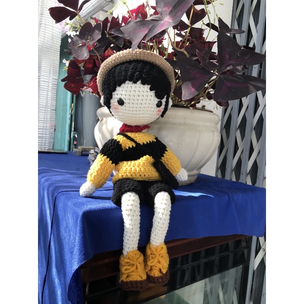 BÚP BÊ DOLL THEO YÊU CẦU MÓC LEN NHỒI BÔNG SIÊU CƯNG, SIÊU DỄ THƯƠNG | RYRY STORE