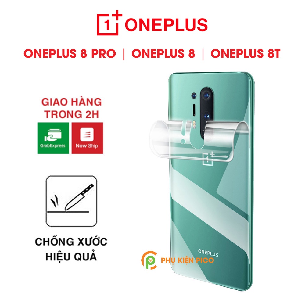 Dán lưng Oneplus 8 Pro | Oneplus 8 | Oneplus 7T Pro dẻo trong suốt PPF tự phục hồi vết xước - Dán mặt sau Oneplus