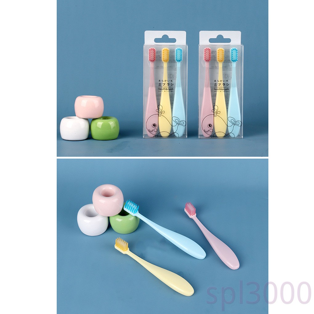 Set 3 Bàn Chải Đánh Răng Cho Trẻ Em