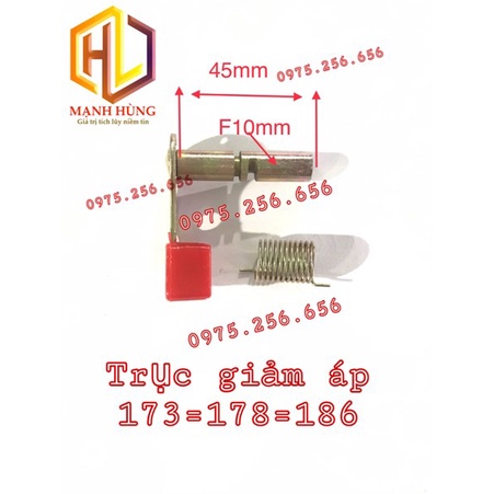 Trục Giảm Áp 173=178=186 tay giảm áp phụ tùng máy cày phụ tùng Hùng Lỳ