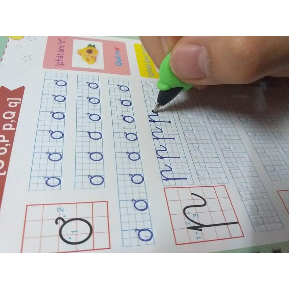 Combo Luyện chữ tập tô tự xóa và đánh vần 4-6 cho bé hàng trang tự tin vào lớp 1