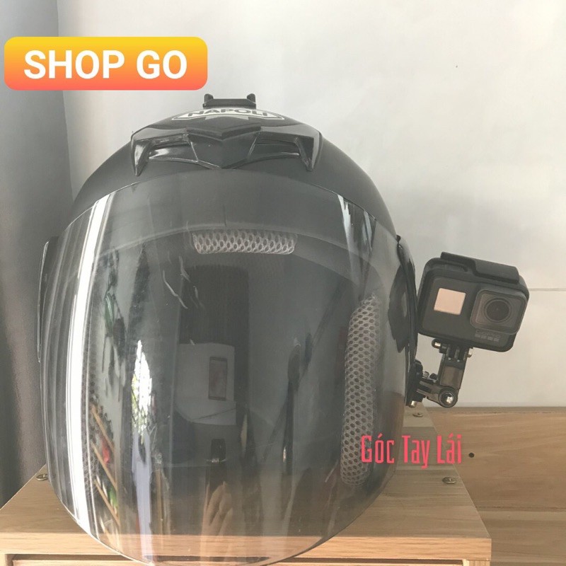 SETTING FULL BỘ PHỤ KIỆN  MOUNT GẮN CAMERA HÀNH TRÌNH LÊN NÓN BẢO HIỂM 3/4 | BigBuy360 - bigbuy360.vn