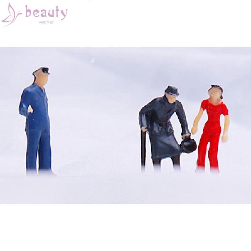 Set 24 Mô Hình Người Mini Trang Trí Tiểu Cảnh