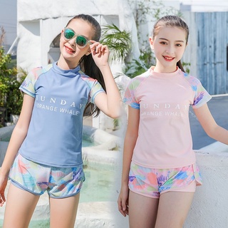 Bộ đồ bơi quần và áo cho bé gái dành cho bé từ 10kg đến size đại supperkids