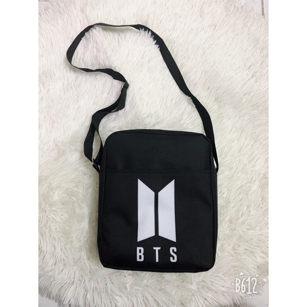 [FREESHIP❤️] Túi đeo chéo nam nữ in logo BTS T121 | BigBuy360 - bigbuy360.vn