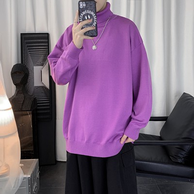 Áo len cổ cao Nam Hàn Quốc big size nhiều màu