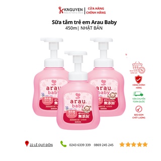 Sữa tắm trẻ em arau baby 450ml