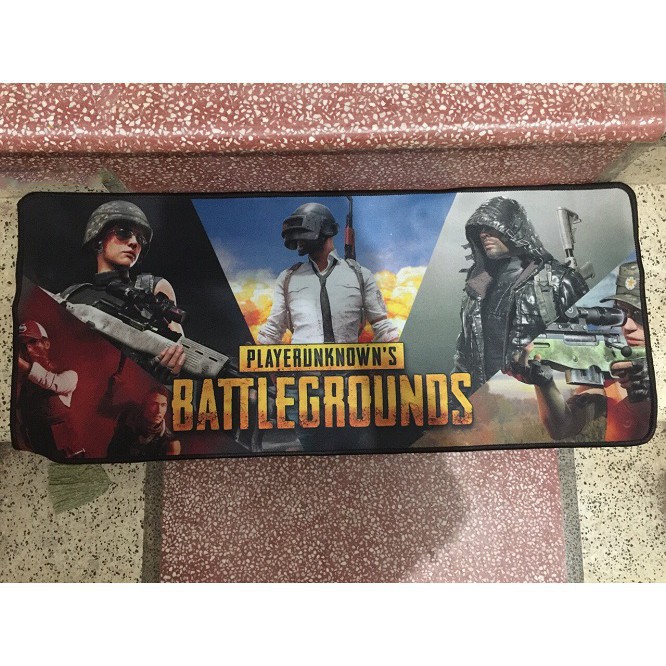 Bàn di chuột game PUBG 30*70*3ly | lót chuột game giá rẻ-giao hình ngẫu nhiên | BigBuy360 - bigbuy360.vn