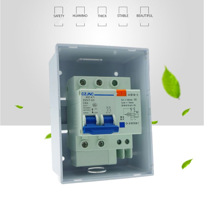 Hộp Phân Phối Phân Phối Bảo Vệ Mạch Điện 2-3 / 3-4 Chiều Bằng Nhựa Chống Thấm Nước Tiện Dụng Cho
