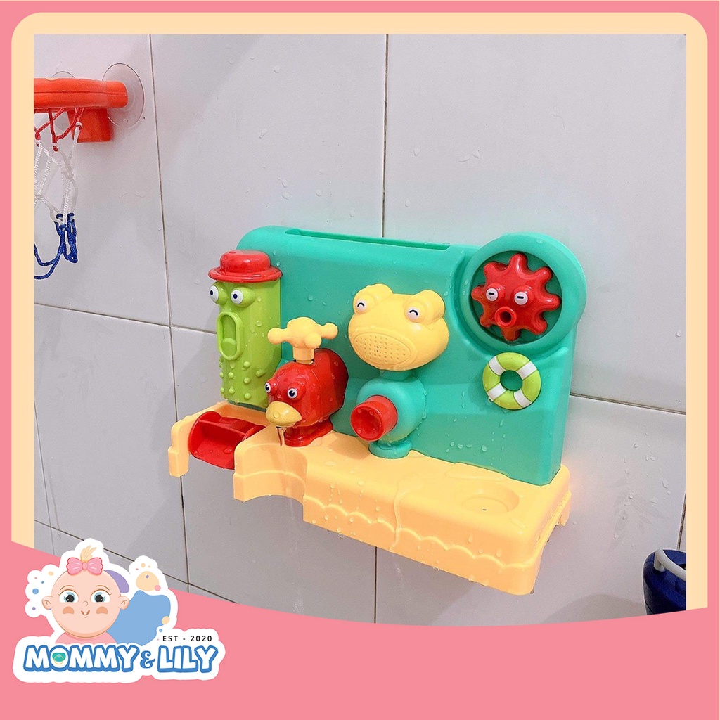 Đồ chơi nhà tắm thác nước chú hề vui nhộn