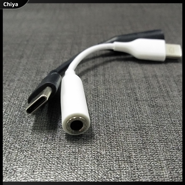 Đầu Chuyển Đổi Tai Nghe USB Type C Sang AUX 3.5mm Cho Samsung Galaxy Note 10 Plus 10 + A90 A80 A60 A8S
