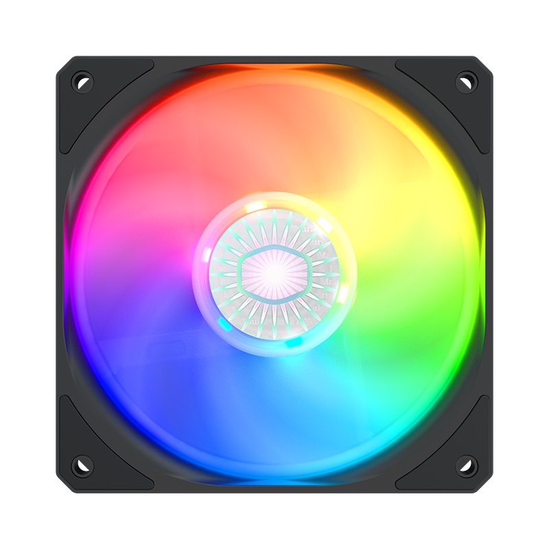 COOLER MASTER SICKLEFLOW Sản phẩm gốc Quạt TảN NhiệT CPU 120 ARGB 120mm MàU TrắNg / Đen Cho PC Không có bao bì hộp màu