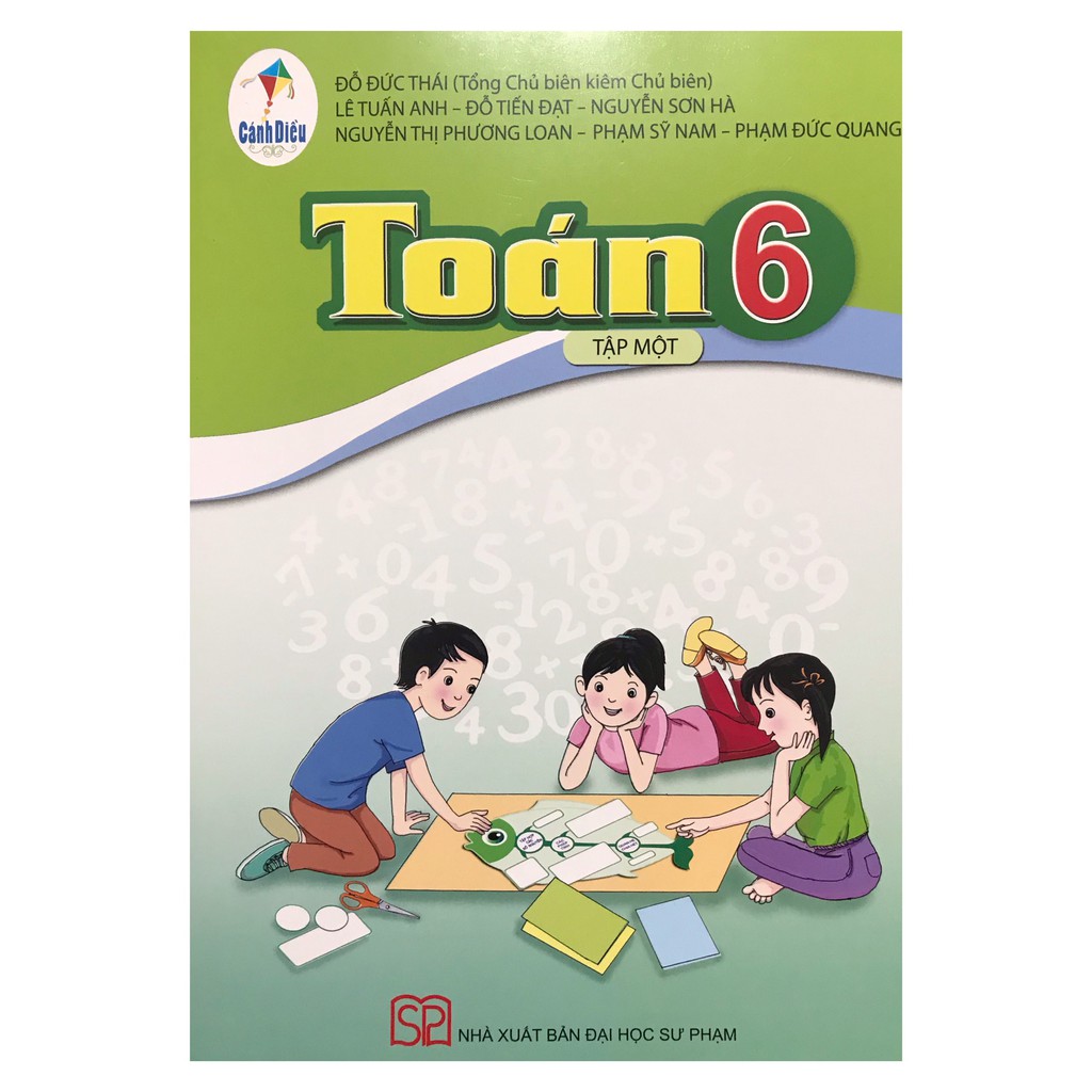 Sách - Toán lớp 6 tập 1 Sách cánh diều + Bán kèm 1 bút chì