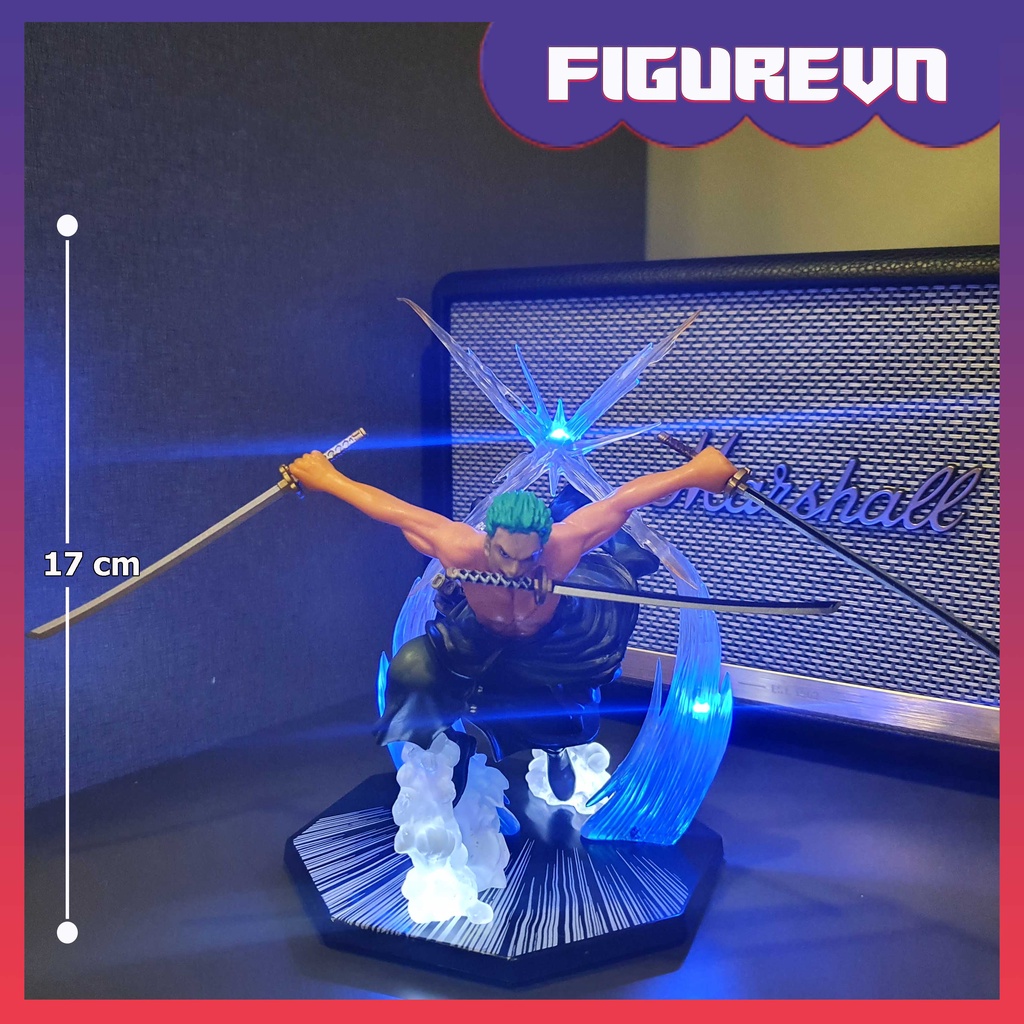 Figure / Mô hình Zoro 17 cm CÓ LED