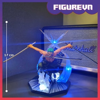 Figure / mô hình zoro 17 cm có led