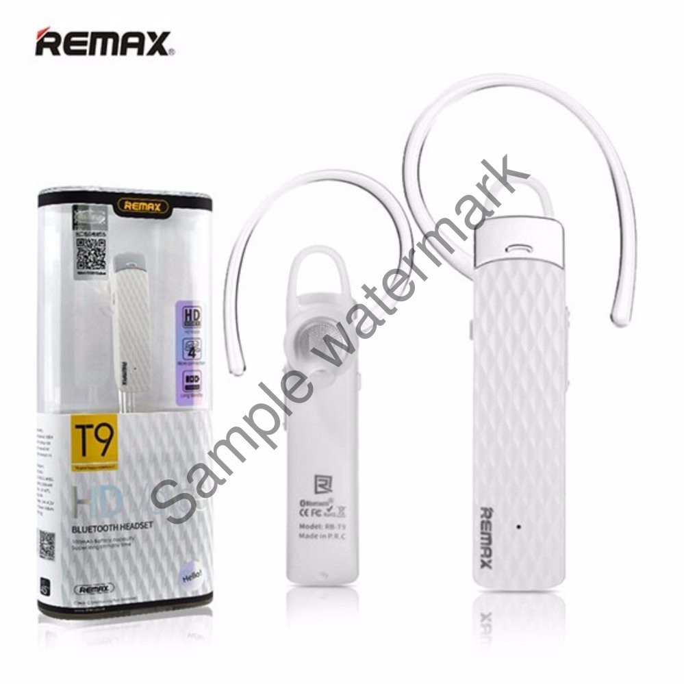 Tai nghe Bluetooth Remax RB-T9 HD Voice V4.1- Kết Nối 2 Điện Thoại- Bảo Hành Toàn Quốc