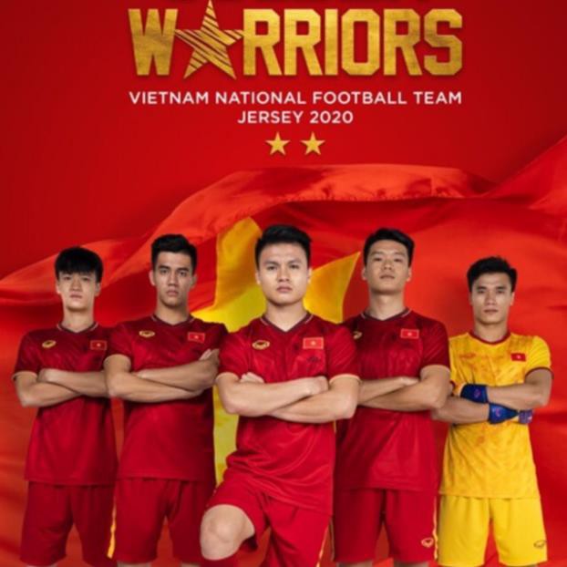 [CHÍNH HÃNG]  Áo đấu Đội tuyển Quốc gia Việt Nam 2020 Grand Sport  ཾ