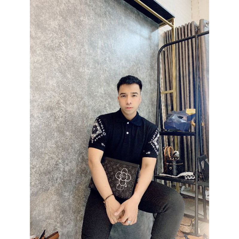 ( Big size đến 110kg) áo thun có cổ nam HỌA TIẾT | BigBuy360 - bigbuy360.vn