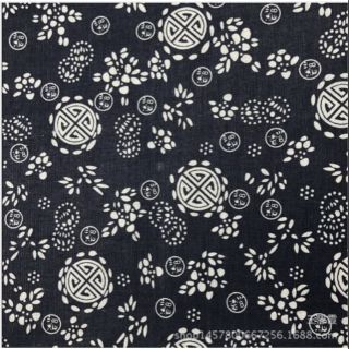 Vải bố, vải canvas mẫu hoa tròn